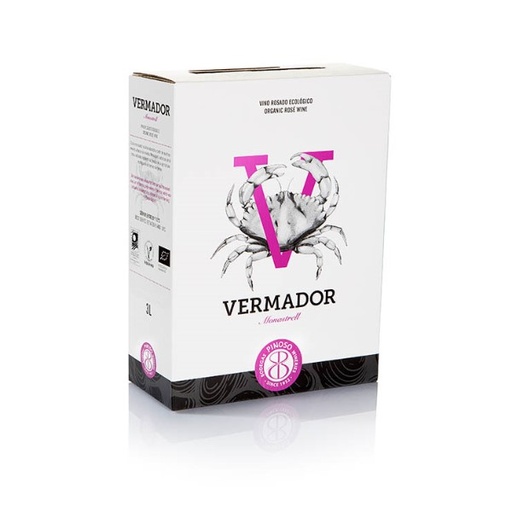 [ROSALI-VR3] Bodega de Pinoso - Vermador Rosado BIB 3 L Bio