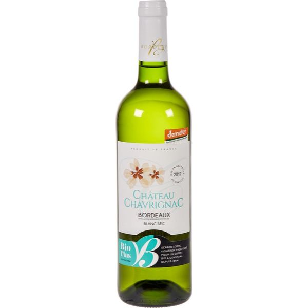 Château Chavrignac Bordeaux Blanc Biodynamie / Vin nature