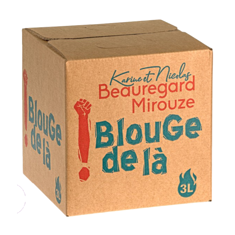 [RODLAN-BMBL3] Beauregard Mirouze - BlouGe De Là ! BIB 3L Biodynamie / Vin nature