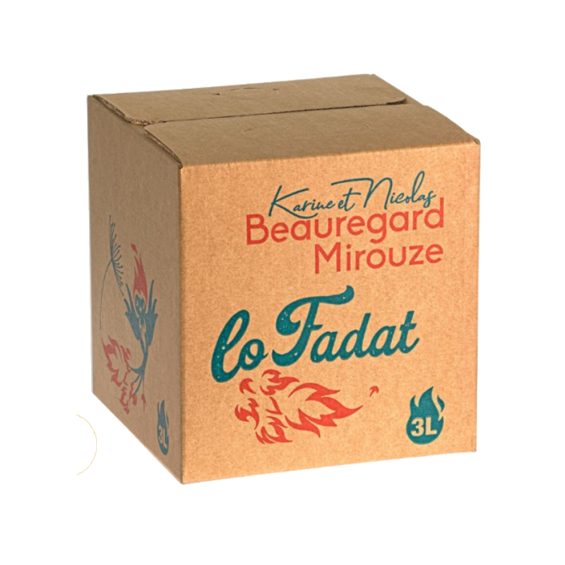[WITLAN-BMLF3] Beauregard Mirouze - Lo Fadat Blanc BIB 3 L Biodynamie / Vin nature